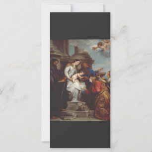 Coroação de Santa Rosália por Anthony van Dyck
