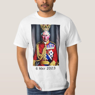 coroação do Rei Carlos III T-Shirt