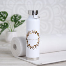Coroada pela Natureza – Floral Elegante Bege e Dou