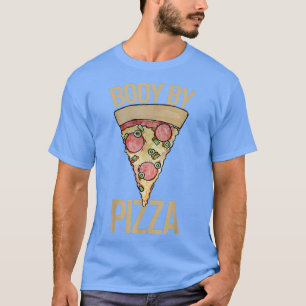 Corpo da camisa PIZZA camisa engraçada do amante d