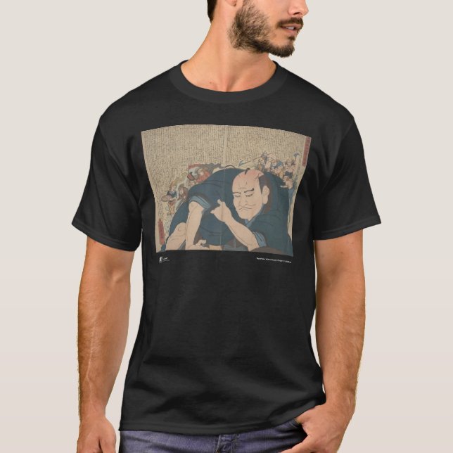 corpo e mente harmoniosos - t-shirt preto (Frente)