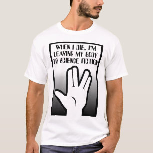 Corpo Para Camiseta Divertida de Ficção Científica
