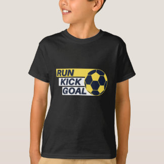 Corra, Kick, Goal Soccer T-shirt