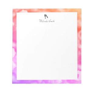 Corredor. Bloco de notas personalizado