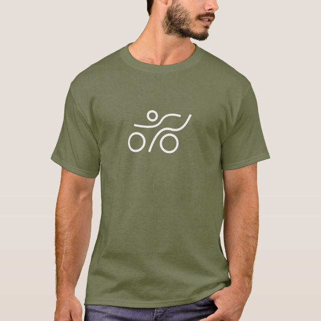 Corredores, Triatletas T-Shirt (Frente)