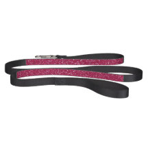 PINK GLITTER DOG LEASH