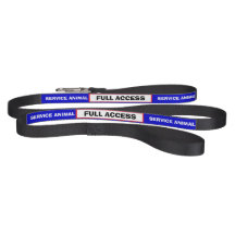 Red White Blue Service Animal Cog Leash