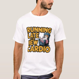 Correndo Atrás do Tempo Camiseta de Cárdio Engraça