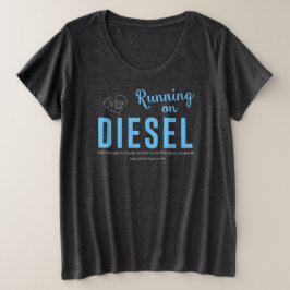 Correndo com T-shirt a diesel até 4x