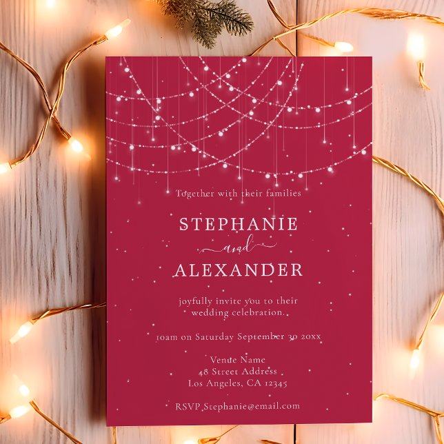 Corrente de orçamento lança Convite de casamento m (Criador carregado)