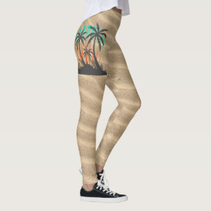 Correntes Costeiras - Leggings Femininos Personali