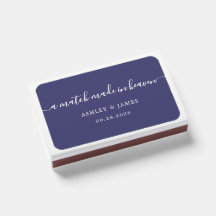 Correspondência de Script Chic Feita no Casamento