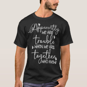 Correspondendo Irmãs Melhores Amigos Camisetas Apa