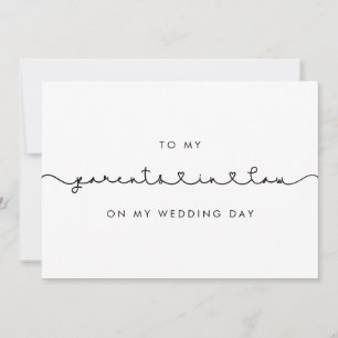 Correto Para meus pais na lei no meu cartão de di