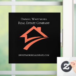 Corretor de Imóveis Preto Elegante e Único