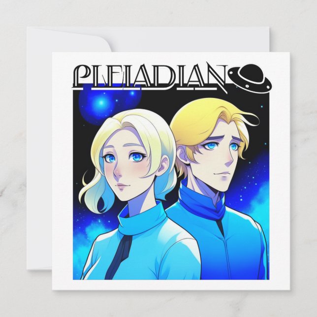 Corrida de Alienígena do Pleiade e OVNI (Frente)