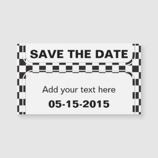 Corrida de Carro / Padrão de Xadrez + seu backgr. 
