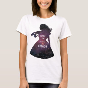 Corro no Café Galaxy Woman T-Shirt