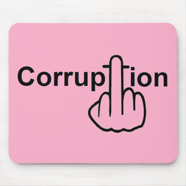 Corrupção do Mousepad é uma droga (Frente)