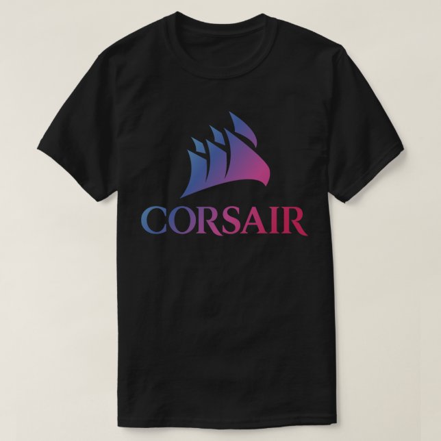 Corsair RGB Logo Classic T-Shirt (Frente do Design)