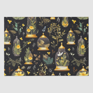 Corta-se o Terrário de Papel Tecido para Desligar