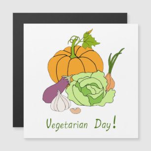 Corte Minimalista do Dia Mundial da Vegetariana