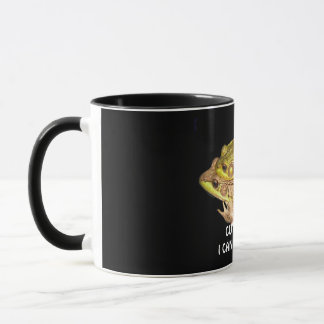 Corte-o para fora! Eu não posso respirar a caneca