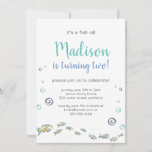 Corte Sob O Convite Para Aniversários de crianças 