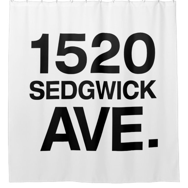 CORTINA PARA BOX 1520 SEDGWICK AVE. (Frente)