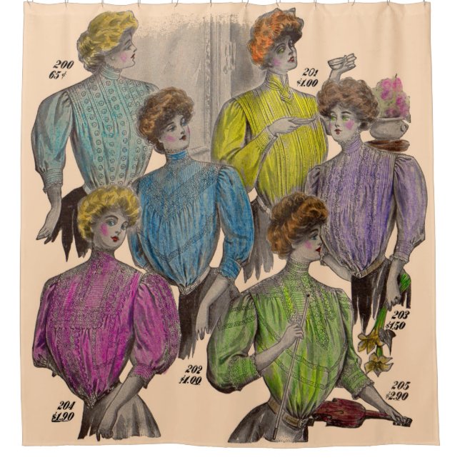 Cortina Para Box 1908 Gimbels damas blusas blusas no. 2 (Frente)