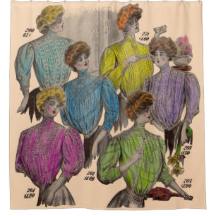 Cortina Para Box 1908 Gimbels mulheres blusas cinturas nº 2