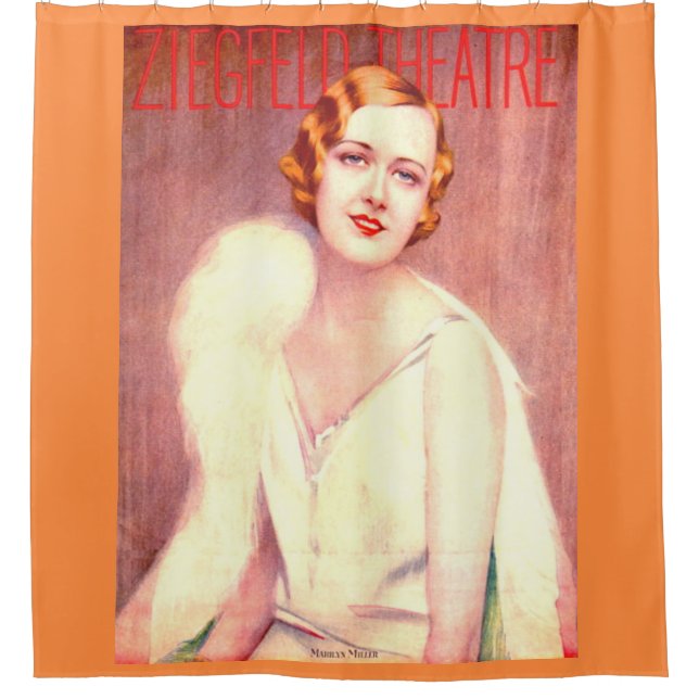 Cortina Para Box 1928 cobrir do Teatro Ziegfeld Marilyn Miller (Frente)