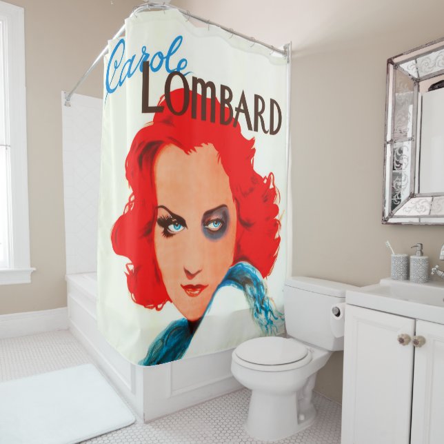 Cortina Para Box 1930's Movie Shower Curtain (In Situ)