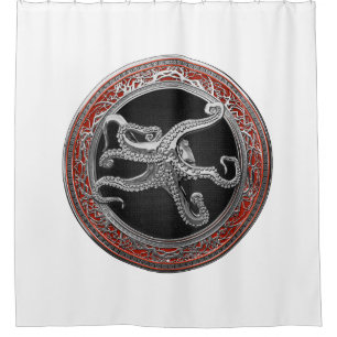 Cortina Para Box [300] Octopus Silver Sagrado em Postura Defensiva