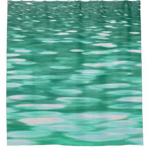 Cortina Para Box #3 abstrato: Shimmer verde