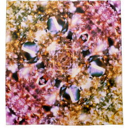 Cortina Para Box 50 Camadas de Ouros Coloridos Tropicais de "Bling"