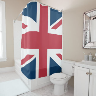 Cortina Para Box A bandeira britânica Union Jack