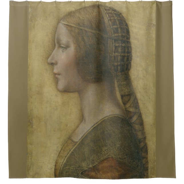 Cortina Para Box A bela princesa (por Leonardo da Vinci) (Frente)