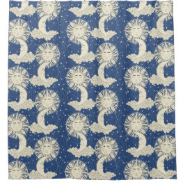 Cortina Para Box "a boêmia sonha azul