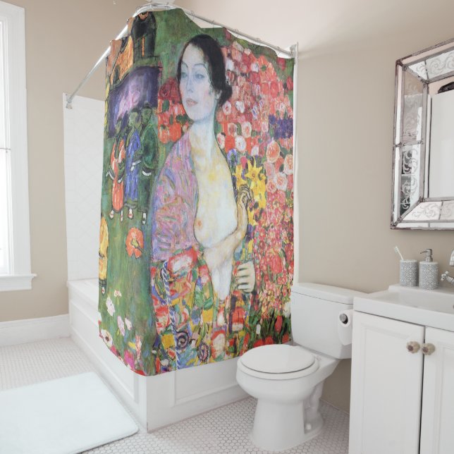 Cortina Para Box A Dançarina, Gustav Klimt (In Situ)