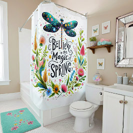 Cortina Para Box A Magia da Primavera floral