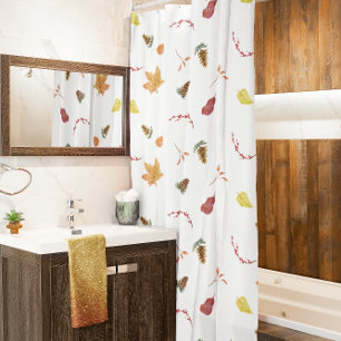 Cortina Para Box A queda do inverno do outono deixa a Pinecone o