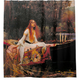 Cortina Para Box A Senhora de Shalott John William Waterhouse