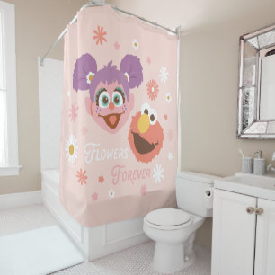Cortina Para Box Abby Cadabby & Elmo Flores para sempre