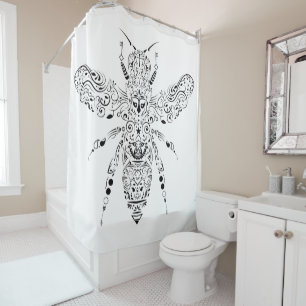 Cortina Para Box abelha bonita