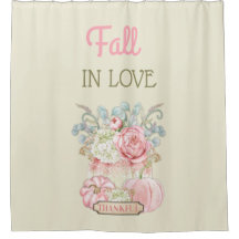 Abóboras Shabby de Ação de Graças Rosa Marfim Sage