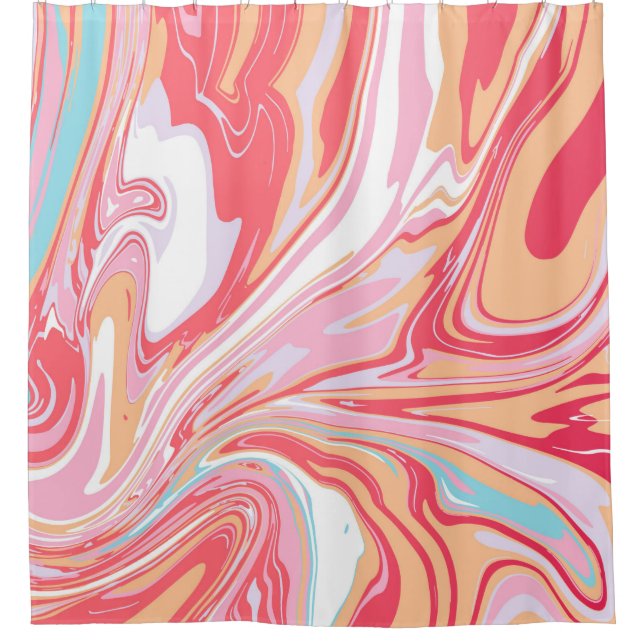 Cortina Para Box Abstract liquid marble or epoxy trending backgroun (Frente)