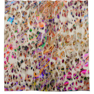 Cortina Para Box abstract modern pattern design with colorful effec
