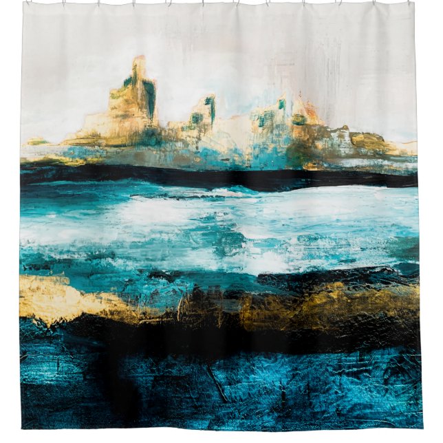 Cortina Para Box Abstract oil texture background. Paint on canvas.  (Frente)