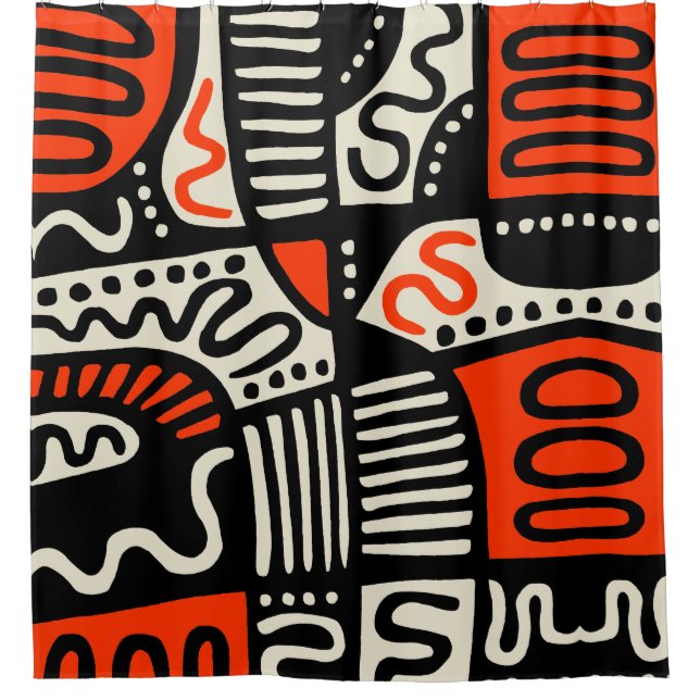 Cortina Para Box Abstrato 291219c (Frente)